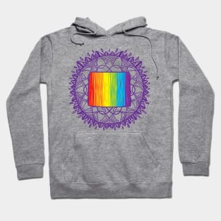 Wyoming Mandala Pride Hoodie